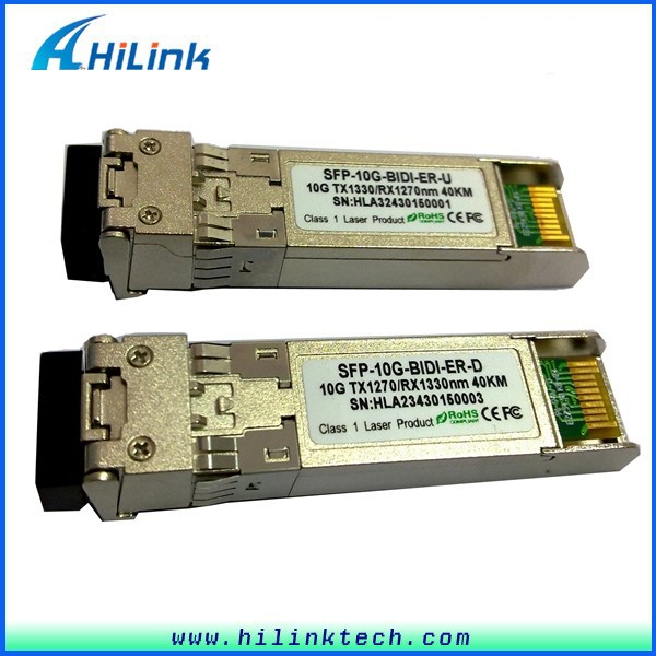 optic fiber 10g 40km BIDI SFP+
