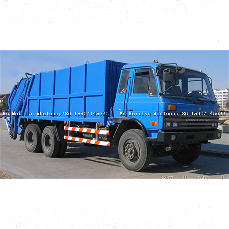 Dongfeng 6x4 компрессор мусоровоз объемом 15cbm