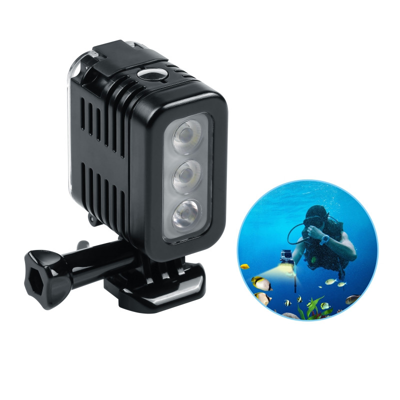Поставка от производителя, высокое качество, подводная лампа для дайвинга GoPro 30 м для GoPro, Xiaomi Yi, SJ и спортивных камер