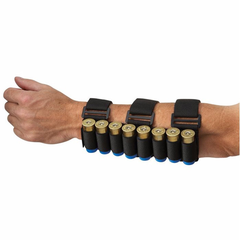 Military Training Convenient Easy Carrying Bullet Belt Shell Forearm Bullet Mag Bag