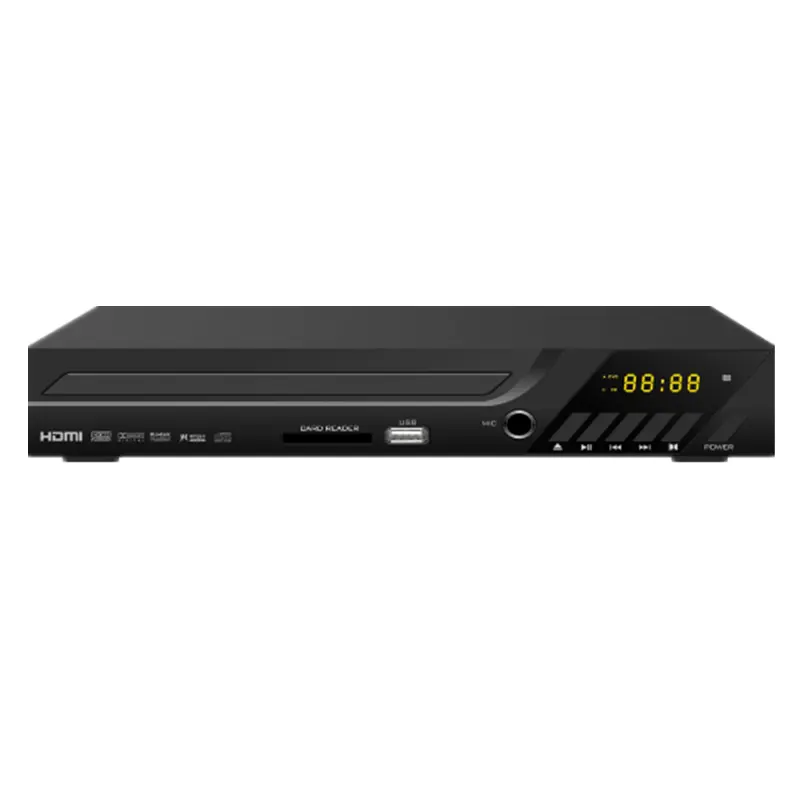 DVD-TKS2257 Home DVD Player with LED Display Remote control and USB SD