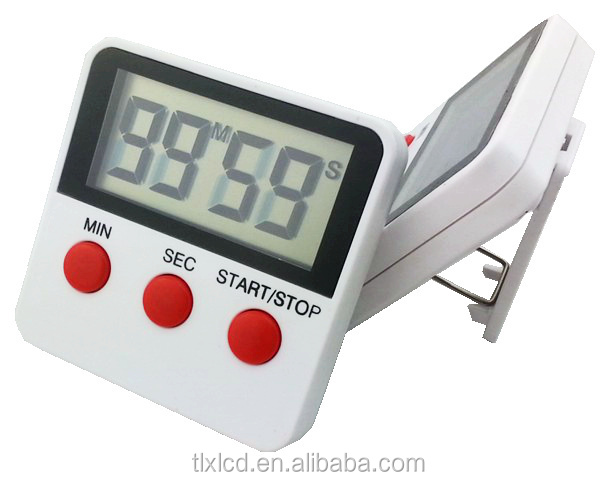 hot sell product black mini digital kitchen timer for home with Magnet DTH-68