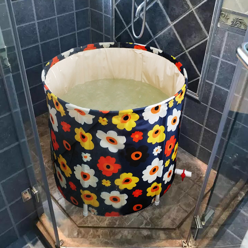Складное и гибкое ванночное ведро для взрослых и детей
