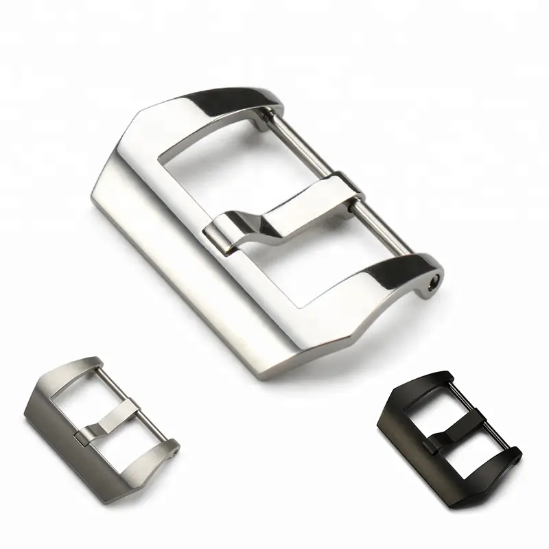 20/22/24/26mm Watch Buckle Polished Brushed Pre-v 316L Stainless Steel Watch Buckle(Other Types of Buckle Can Be Customized)