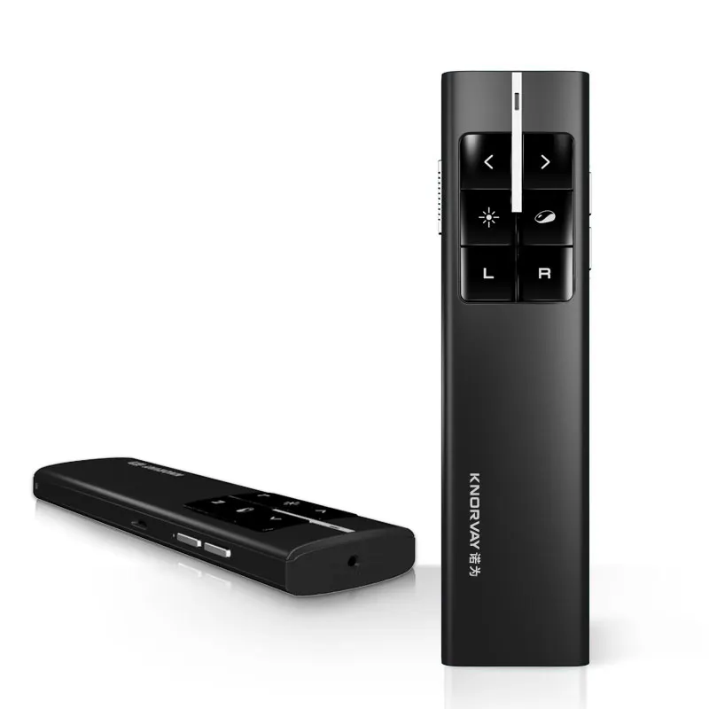 N99 Knorvay 2,4 ГГц USB беспроводной Презентер, красная лазерная указка, ручки для презентера