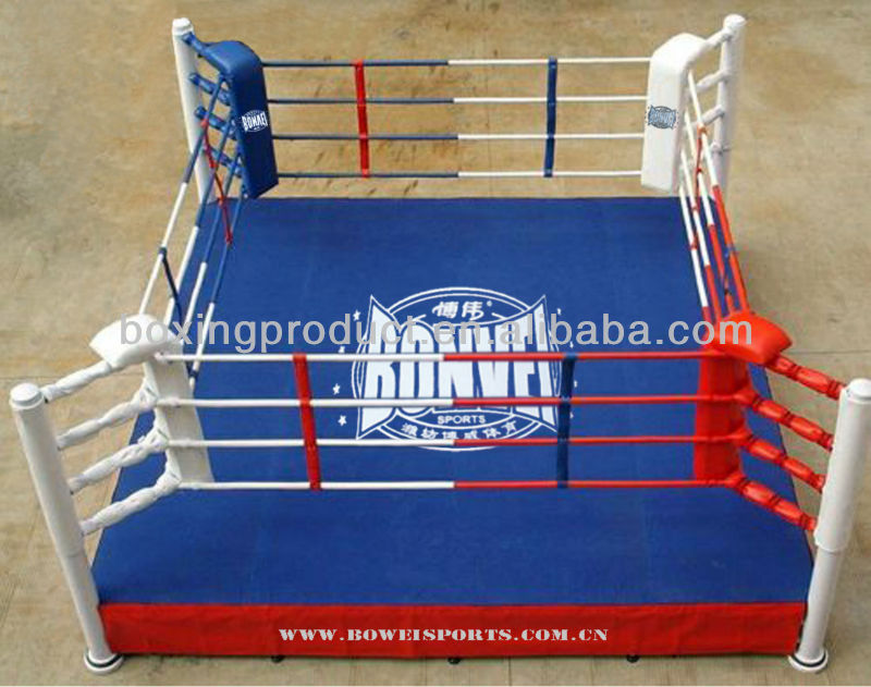 Новое боксерское кольцо для соревнований AIBA Rules Pro, 7,8 м x 7,8 м x 1 м