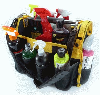 yellow car detailing tool bag auto bag for buffer car tool bag MS-DB3