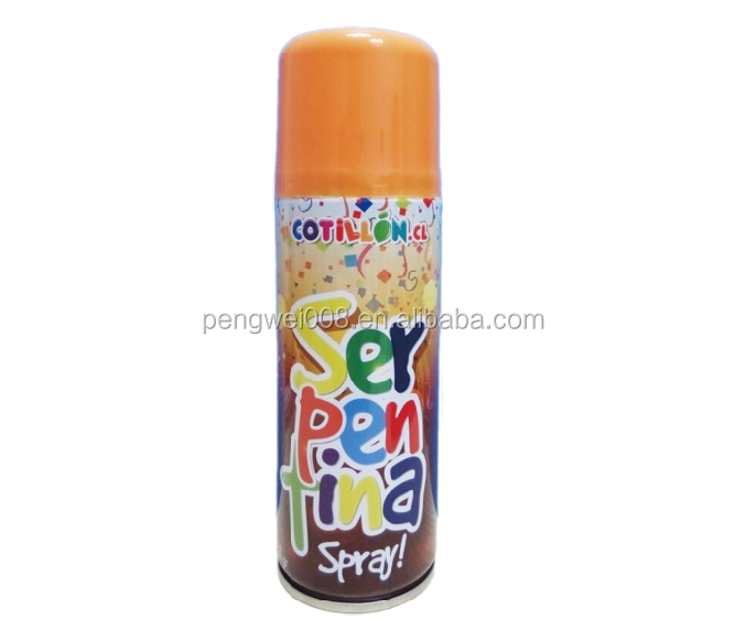 3oz classic serpentina silly string spray for wedding and party supplies