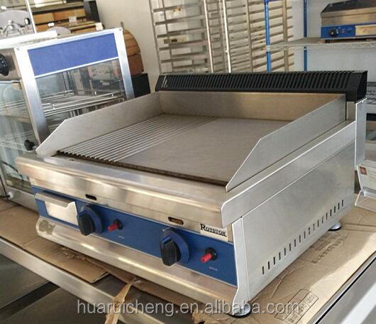 Коммерческий Ресторан Кухня нержавеющая сталь плоская Плита Газовая Гриль сковорода