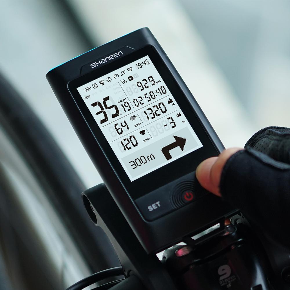 Высококачественный велосипедный компьютер Shanren Di-Pro с GPS спидометром