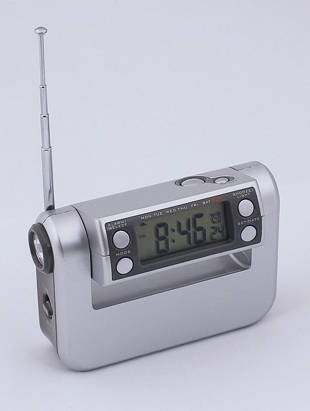 Alarm Clock, FM Radio, Torch By-2010