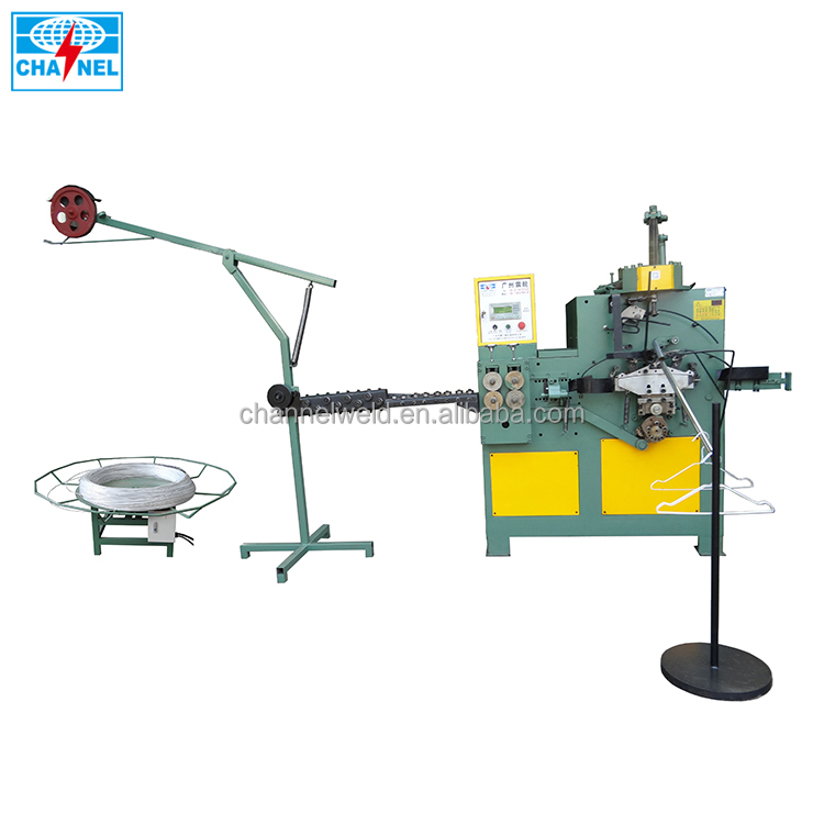 PVC coating wire hanger making machine