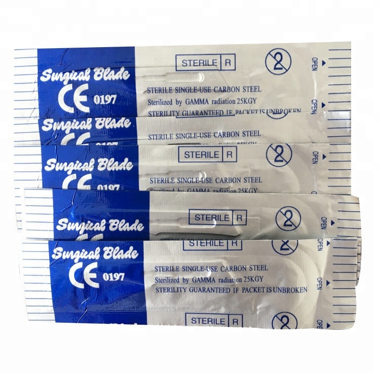 Professional manufacturer dental surgical blades dental sterile surgical blades