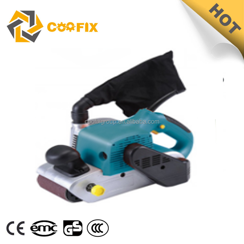 Coofix 1200W CF9403 ленточно-шлифовальный станок для древесины покупке инструмента в емкостях для массовых грузов; Щеточная шлифовальная ладони шлифовальный станок