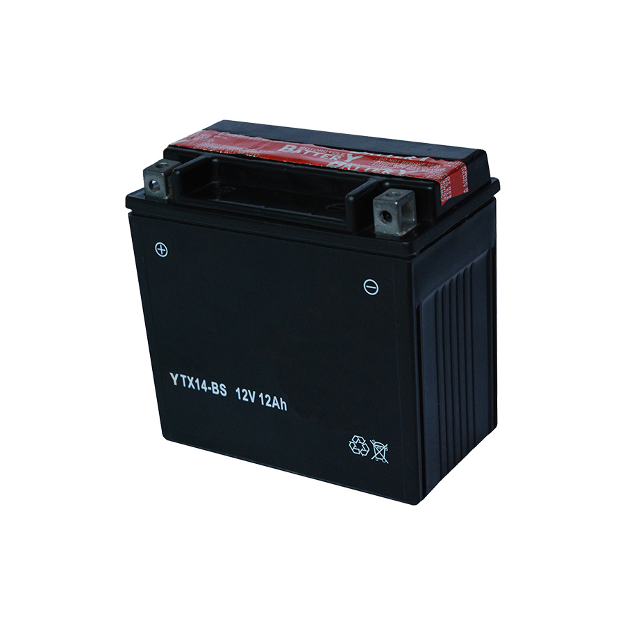 Высокая термостойкость, аккумулятор для мотоцикла, YTX14-BS 12v 12ah батарея герметичная свинцово-кислотная АКБ для мотоциклов
