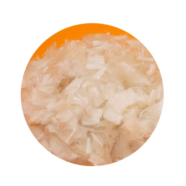 1.5d 38mm 100% pure chitosan fiber for wound dressing