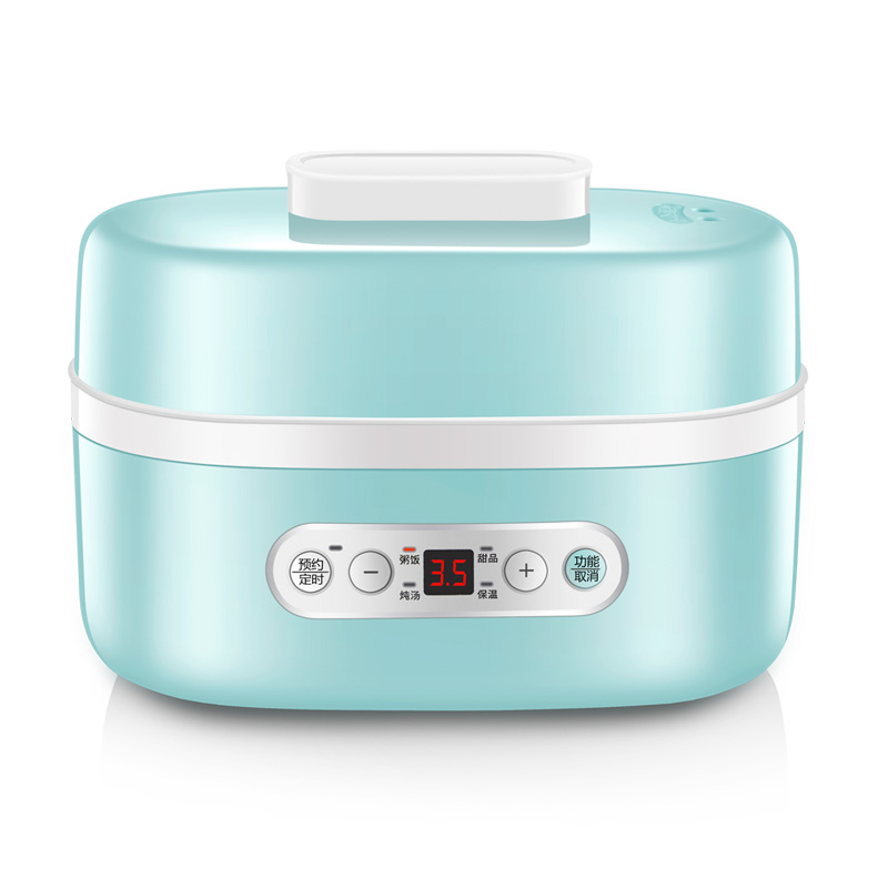 Multifunction 1.0L electric stew pot with ceramic inner pot