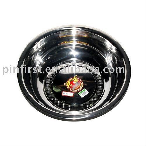 100 Pcs New Edurable Stainless Steel Bowel