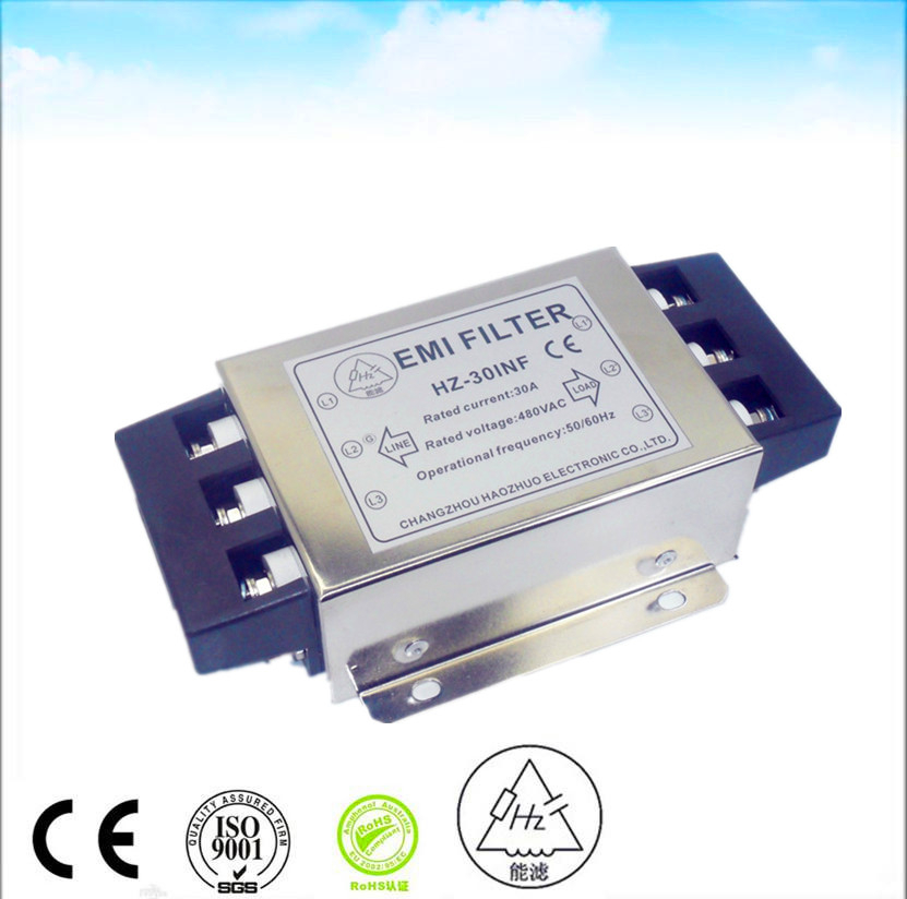 380Vac 30A inuput emi фильтр для преобразователя частоты 11 кВт