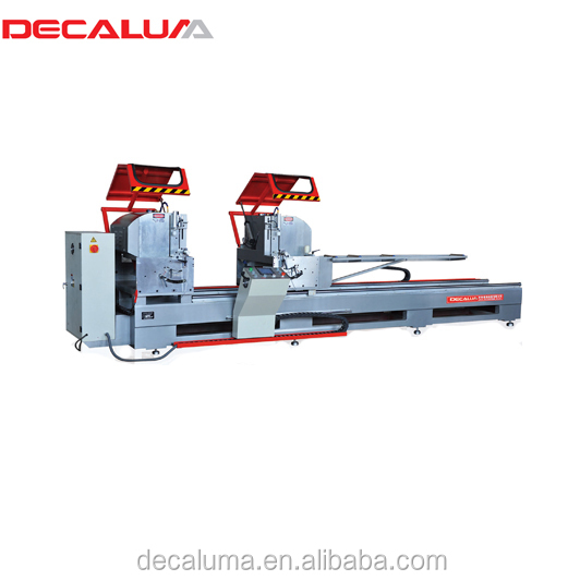 Машина для резки алюминия с двумя лезвиями 90 и 45 градусов CNC