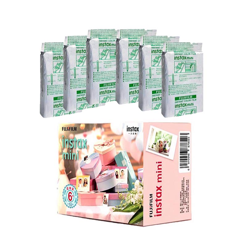 Белая пленка для Fuji Instax Мини белый защитная пленка с закругленными краями 60 листов пленка для камеры моментальной печати камера