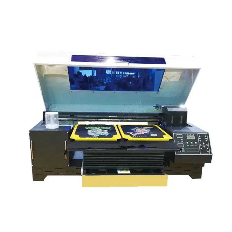 Efficient A0 Double tray t shirt printing machine textile ink dtg printer 3646 tshirt printer