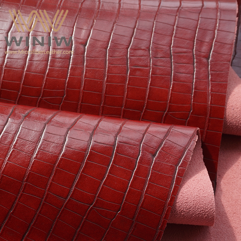 Custom Embossed Leather Fabric