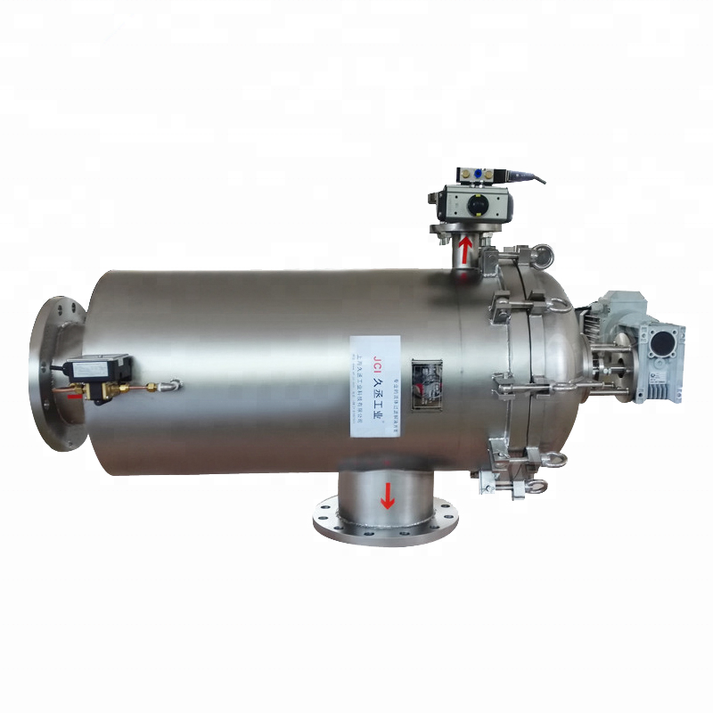 PLC контроль автоматический самоочищающийся фильтр для воды для морской воды