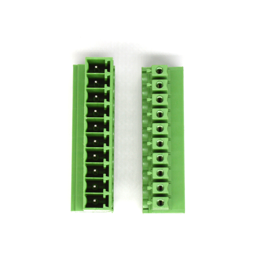 Разъемы клеммных колодок pcb На 3,18 расстояний и 10 контактов