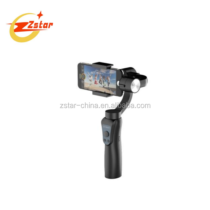 2018 Лучший OEM S5, поддержка bluetooth, 3 оси смартфон ручной Gimbal video Стабилизатор