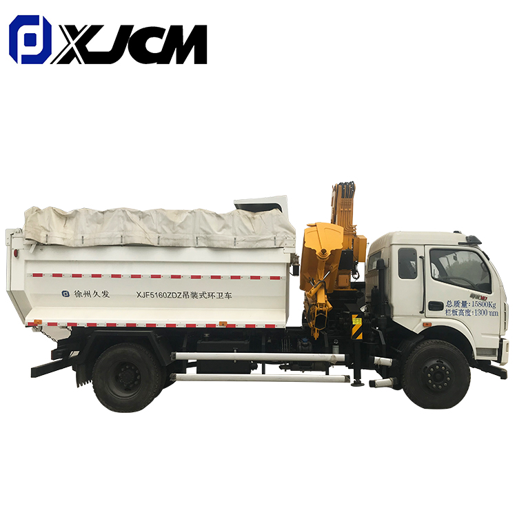 XJCM поставка 10 куб. М объем передачи мусора санитарный грузовик