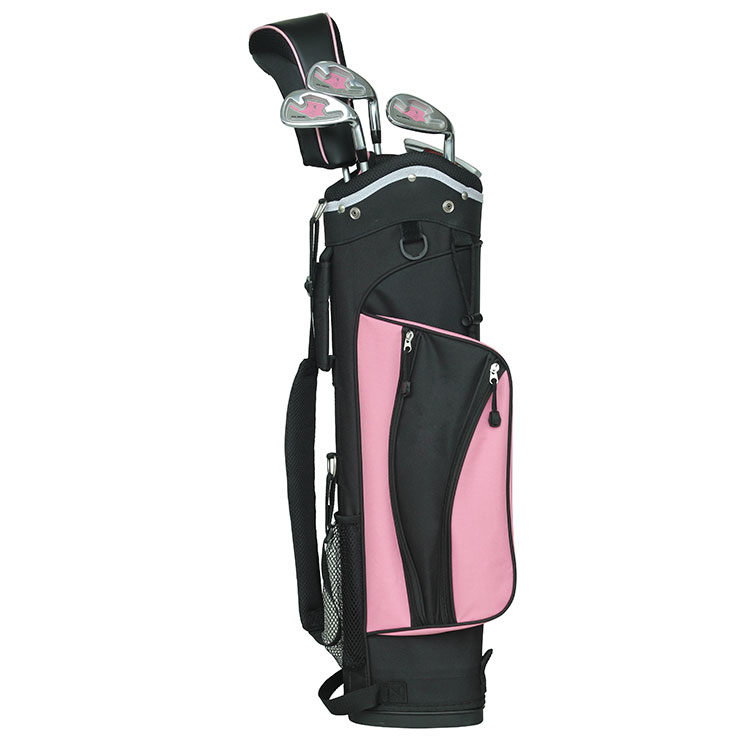 Alloy Junior Right Handed Golf Drivers with Rubber Grip and Matching Golf Bag