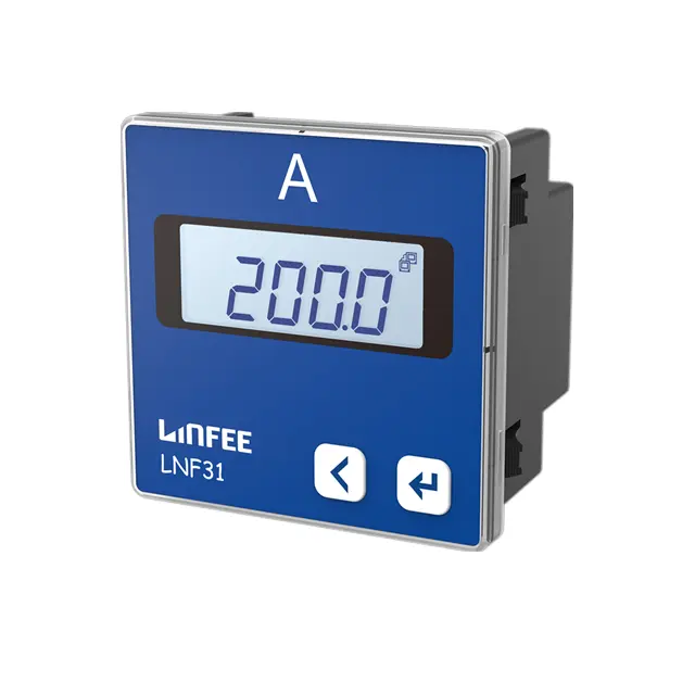 LNF31 single phase 1/5A input current measuring ac digital ammeter