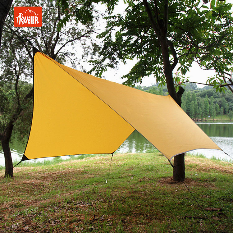 Wholesale Lightweight Sunshade Shelter Rain Fly Tarp For Hanging Hammock Tent