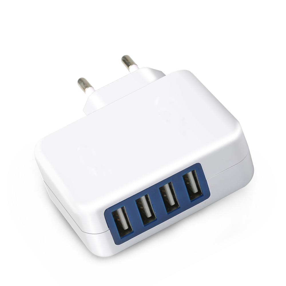 Schitec Бесплатная доставка 4A 20W 4 порта usb большой мощности usb настенное зарядное устройство для мобильного телефона ЕС штепсельная вилка американского стандарта (стандарты CE по ограничению на использование опасных материалов в производстве сертифик
