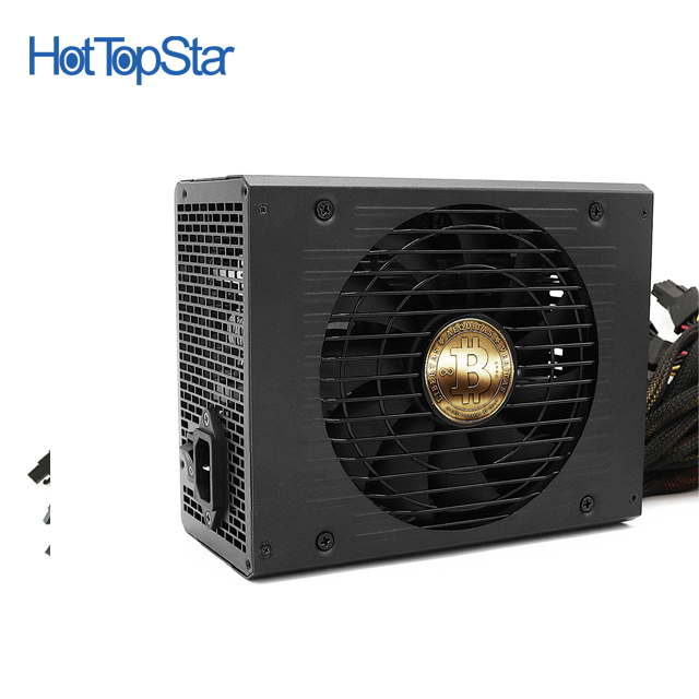 Высокое качество 1650 Вт питания для 6 GPU Эфириума и Bitcoin добыча