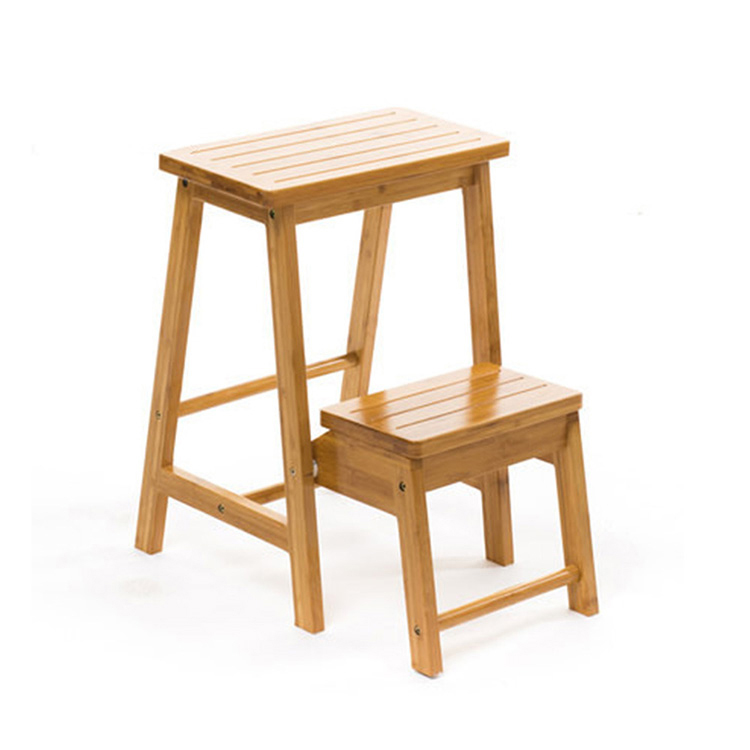 Hot Sale Portable Bamboo Household Wooden Stool