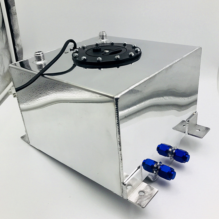 Aluminum polished fabricated 20L tank Aluminum