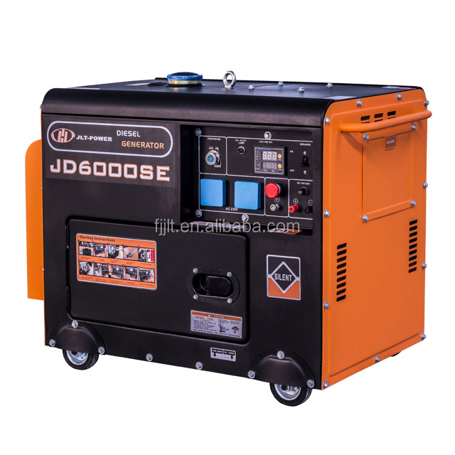 Gs сертификат 5KVA Молчуном портативный Дизельная генераторная установка от jltpower