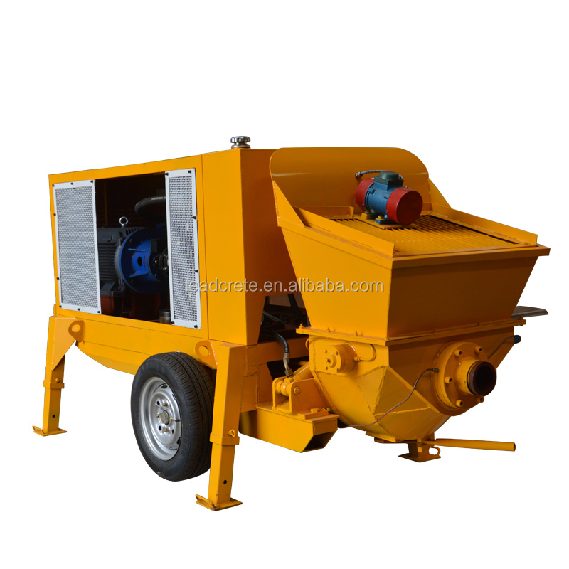 Rotor Type Air Motor 8m3/h Shot Crete Damp Shotcreting Wet Shotcrete Machine In Swimming Pool Project
