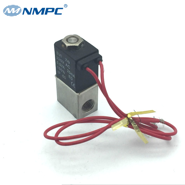 2/2 Way 2V Series DC12V NPT прямого действия нормально замкнутый водяной электромагнитный клапан, Мини Пневматический регулирующий клапан
