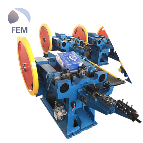 Stainless steel nail making machine with corrosion-resistant