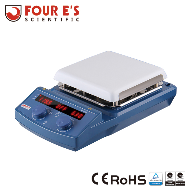 Wholesale price 7 inch high heating temperature 510 degree magnetic hotplate stirrer