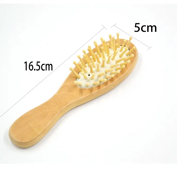wooden hair beard comb and brush professional wooden brush  air cushion massage comb