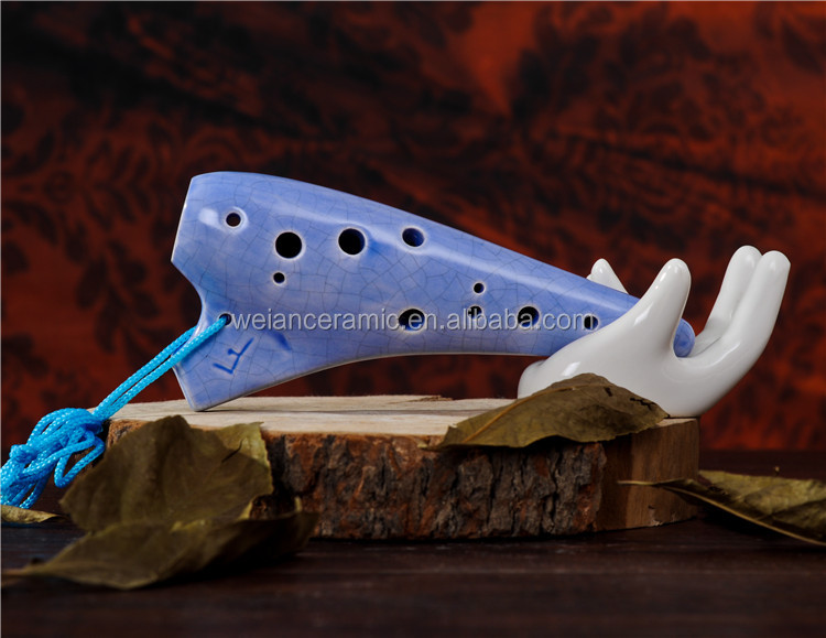 Поверхность с трещинами, 12 отверстий, канавка Ocarina