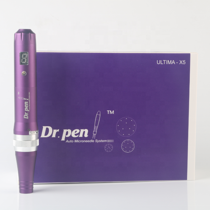 EU/USA Dr Pen X5 nano microneedle dermapen с цифровым дисплеем скорости