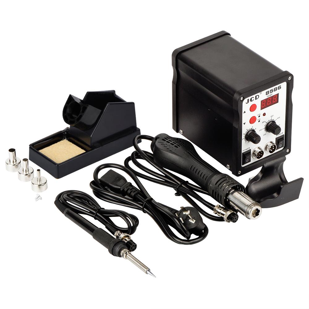 Паяльная станция 2 в 1 JCD 8586 SMD BGA с цифровым дисплеем