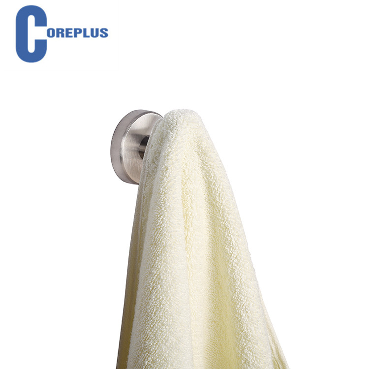 Stainless Steel Adhesive Hanger Hanging Clothes Bath Towel Hooks