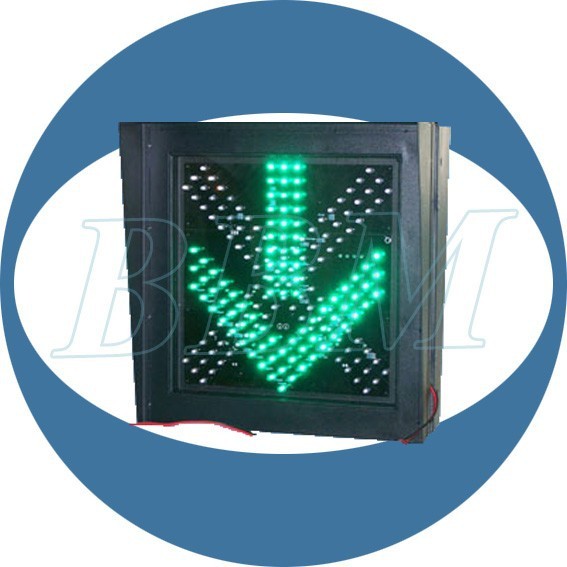 400mm directional green arrow traffic road signs