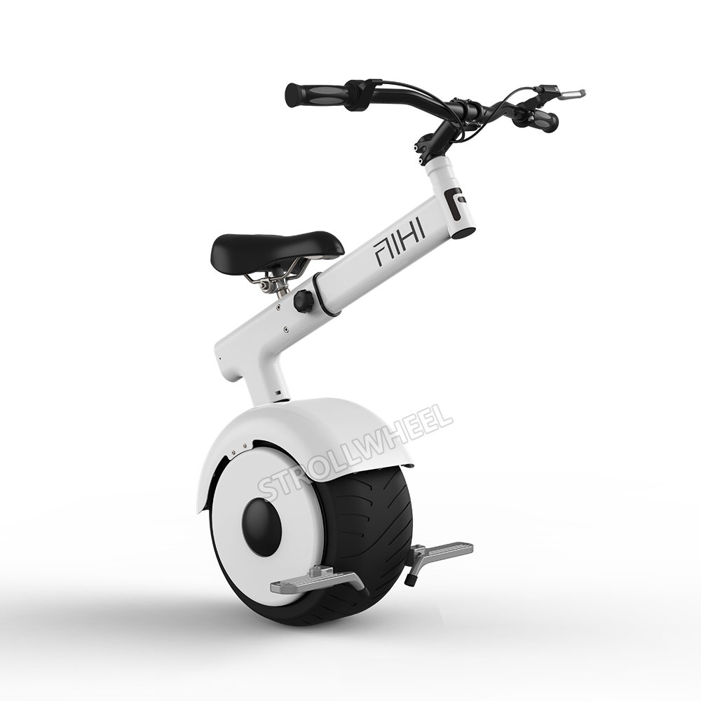 2021 strollwheel 800 Вт Мотор 420wh батарея одно колесо Электрический самобалансирующийся электрический скутер Одноколесный самокат, G2 с 16 дюймов шин